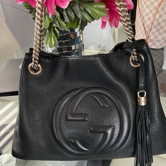 Gucci Soho Medium Black - Picture 1 of 9